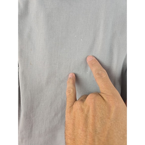 Tommy Bahama Jeans‎ Mens 37x30 Grey Denim Casual Pants Trousers Marlin Flaw - Picture 8 of 14